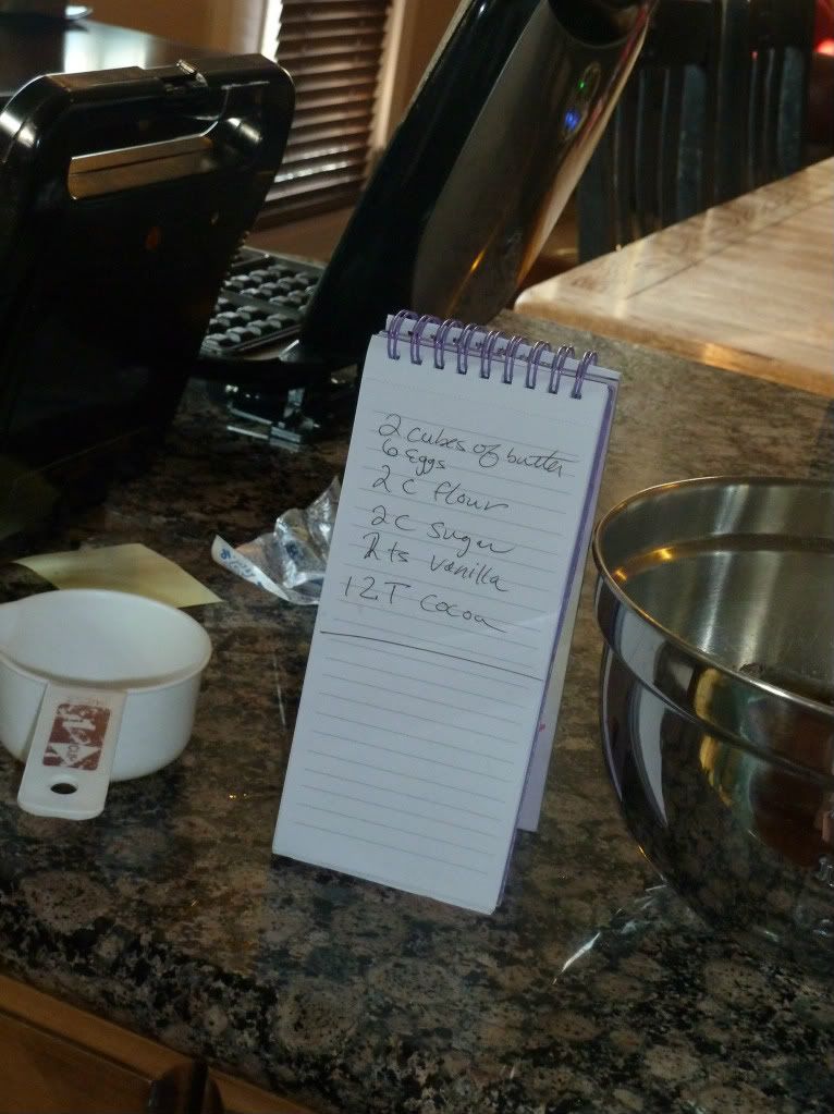 Home Delicious Waffle Turtle Cookies and a little organization tip!